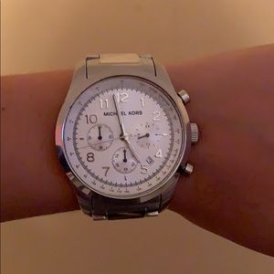 Silver Michael Kors Watch